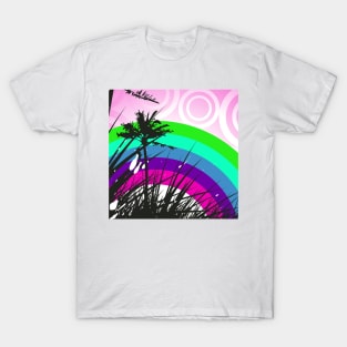 Landscape Art in the Rainbow T-Shirt